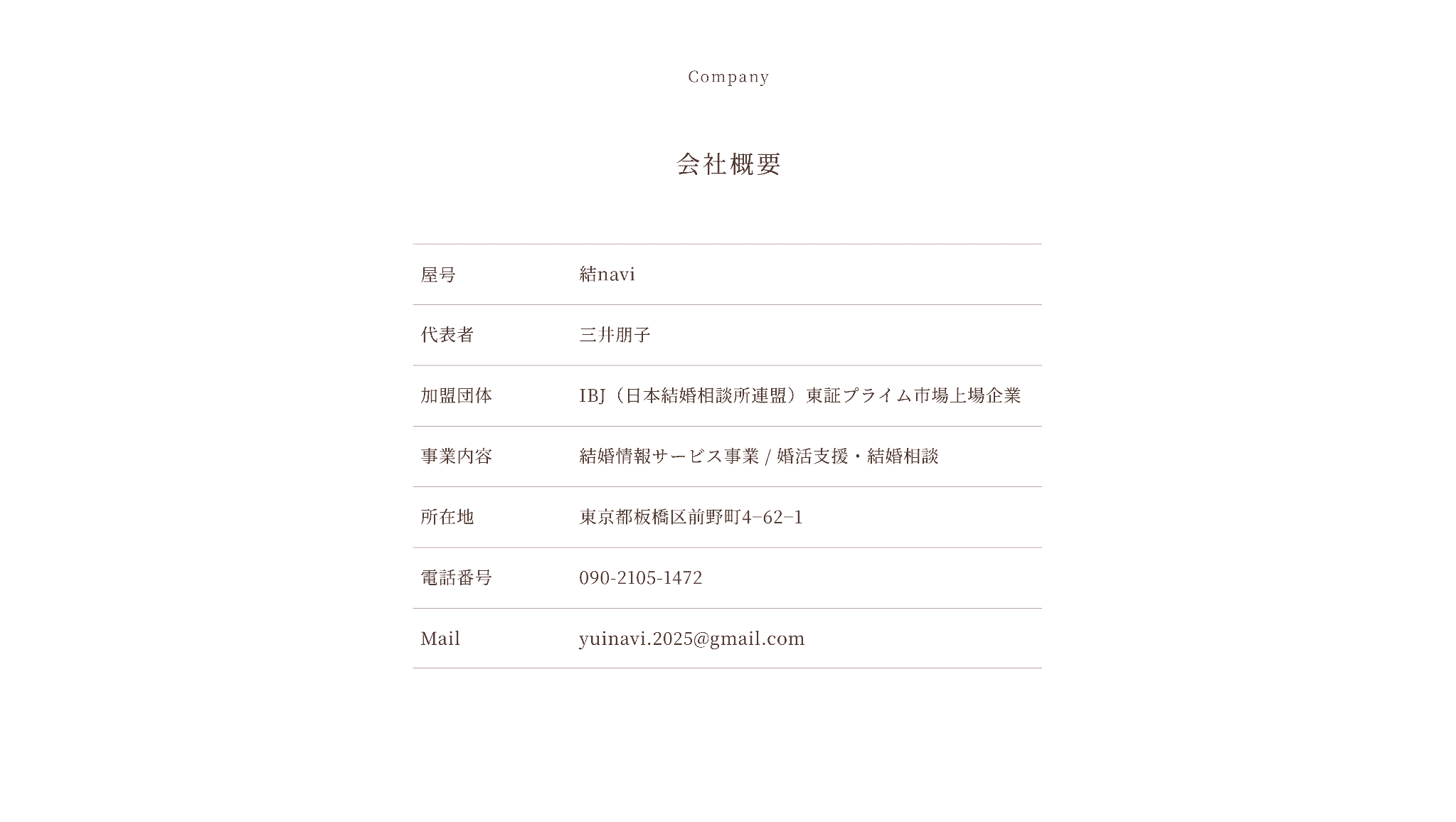 company